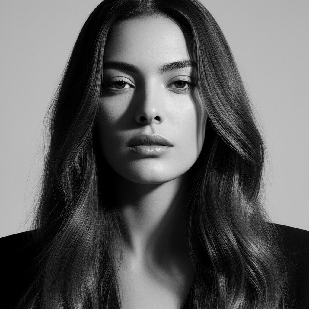 Editorial portrait of represented talent